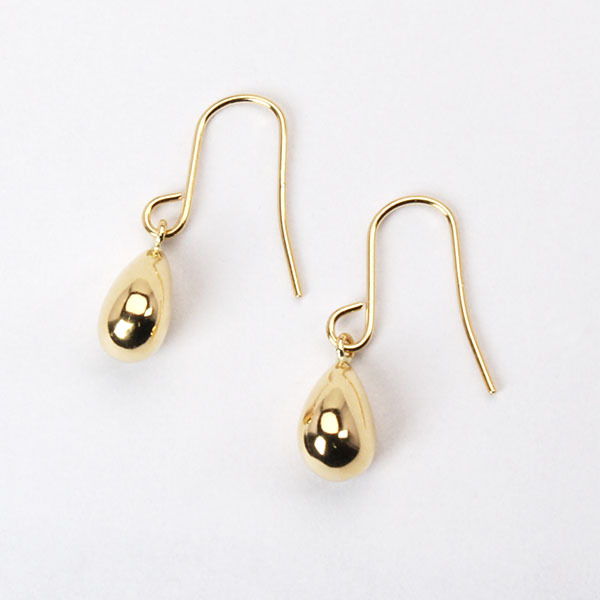 ピアス ハートピアス ゴールドピアス フックピアス 18金 k18 18k