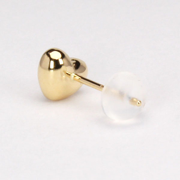 ピアス ハートピアス ゴールドピアス スタッドピアス 18金 k18