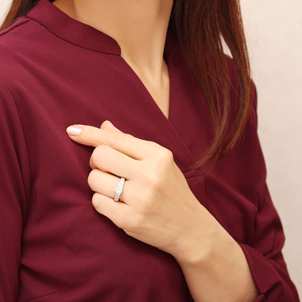 1点物ダイヤモンドリング 婚約指輪 1.00ct〜 プラチナ