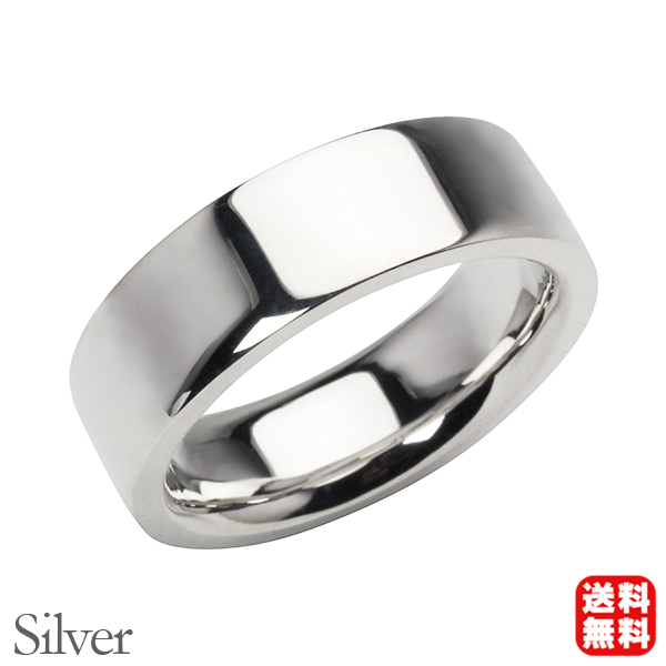 リング 指輪 平打ちリング 結婚指輪 シルバー silver 平打ち シンプル