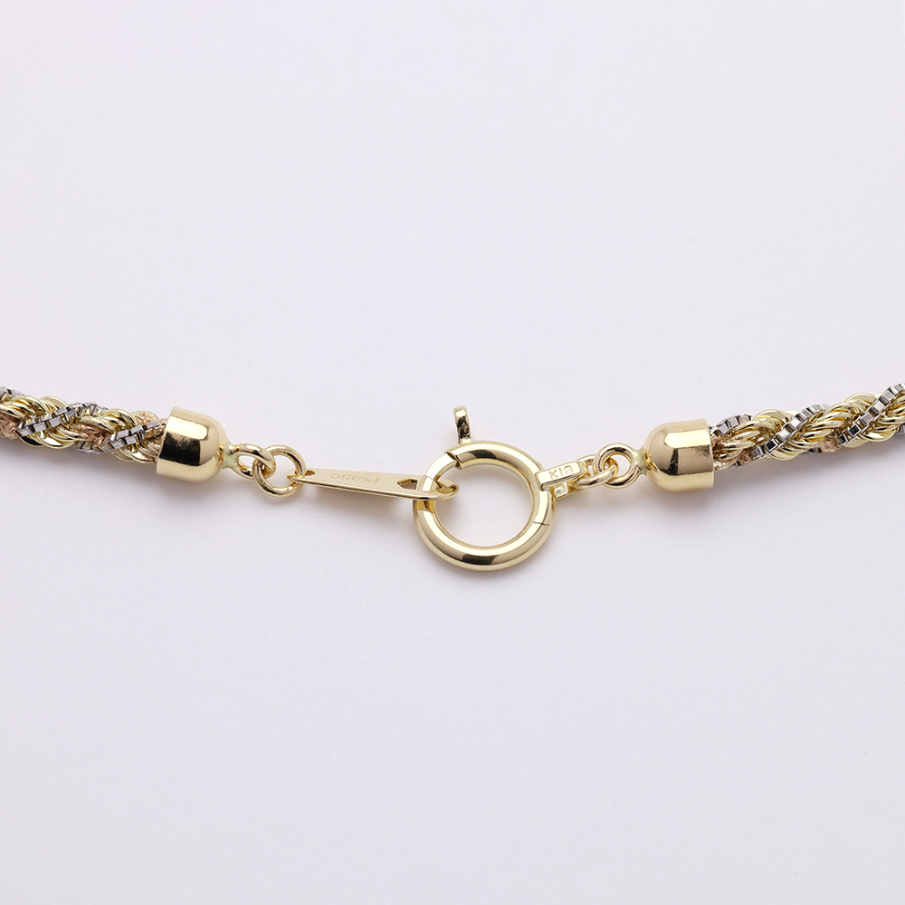 k18 pt850 ネックレス チェーン イエローゴールド プラチナ 18金 18k 