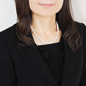 アコヤパール好きの方に　ブラックパール 真珠 ネックレス シルバー 金具 ネックレス パール 黒真珠 あこや」の人気商品一覧 | 安い商品を