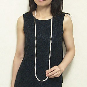 パール ネックレス パールネックレス 真珠ネックレス パールロング