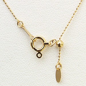 4℃ 18金 一粒ダイヤモンドネックレス YG ダイヤモンド ネックレス ダイヤ ダイヤネックレス 一粒 18金