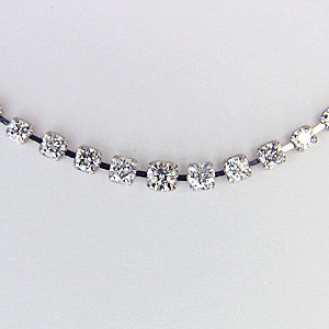 ダイヤモンドブレスレット 0.50 テニスブレス k18 ホワイトゴールド