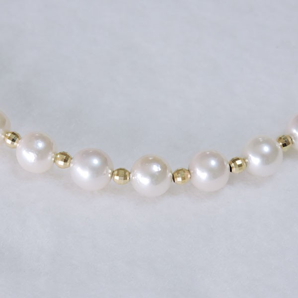 パール ネックレス 冠婚葬祭 パールネックレス 真珠 あこや本真珠 k18