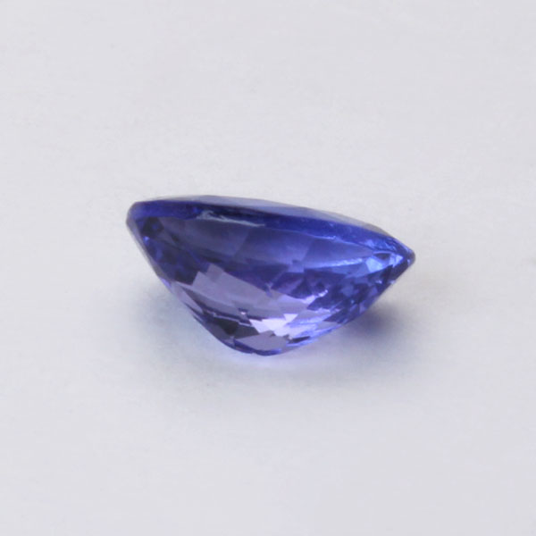 タンザナイト ルース 天然石 オーバルカット 7mm×5mm 宝石 ストーン 裸