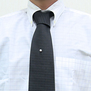 パール タイタック 真珠 タイピン メンズ 男性用 あこや本真珠