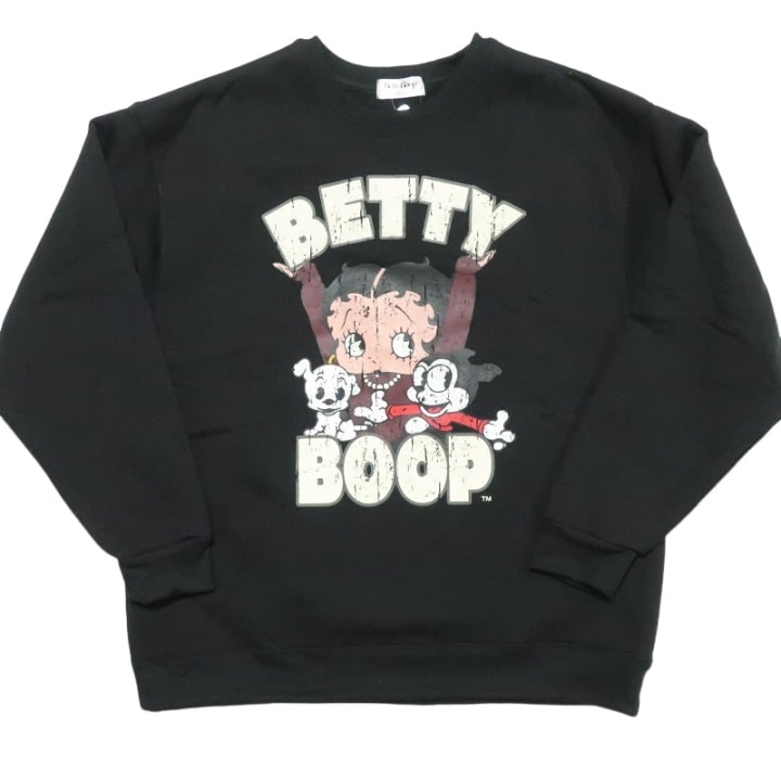 BETTY BOOP ベティーブープ ベティちゃん トレーナー 服 グッズ BETTY BOOP ベティーブープ ベティちゃん トレーナー 服 グッズ