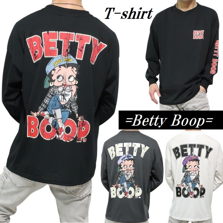 1995年 Betty Boop ベティー BETTY BOOP ベティーブープ ベティブープ ベティちゃん Tシャツ