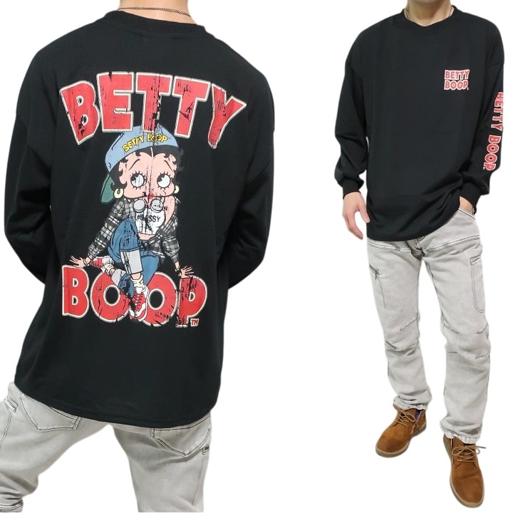 BETTY BOOP ベティーブープ ベティブープ ベティちゃん Tシャツ BETTY BOOP ベティーブープ ベティブープ ベティちゃん Tシャツ