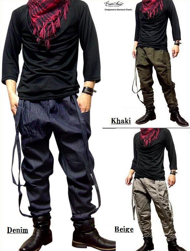 KIDILL 元 HIRO オンブレ シャドーチェック柄 サルエルパンツ KIDILL 元 HIRO オンブレ シャドーチェック柄 サルエルパンツ