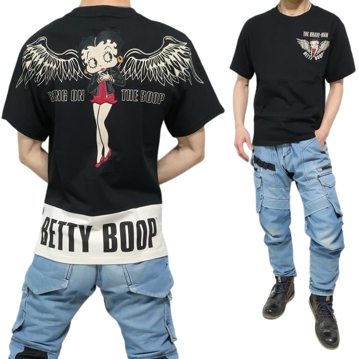 BETTY BOOP ベティーブープ ベティブープ コラボ ブレイブマン T