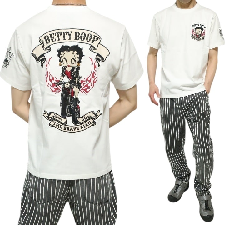 BETTY BOOP（ベティ ブープ） ベティーブープ コラボ ブレイブマン T
