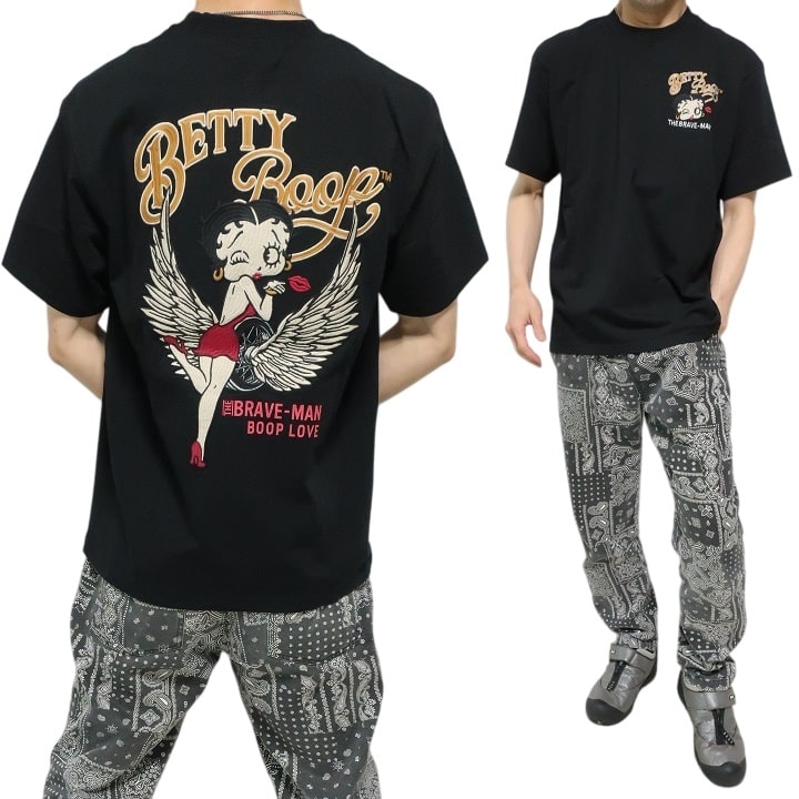 BETTY BOOP ベティーブープ ベティブープ コラボ ブレイブマン T