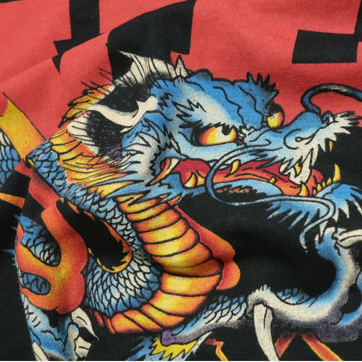 希少 エドハーディー 長渕剛 コラボ グッズ Tシャツ 十字架 鷹