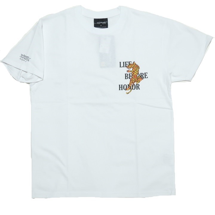 エドハーディー ed hardy Tシャツ メンズ レディース 寅年 半袖 ワイドサイズ タイガー/...