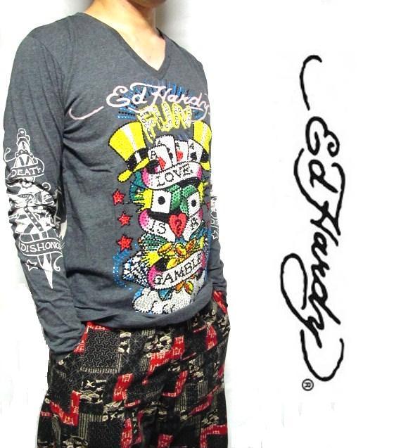 Ed Hardy エドハーディー Tシャツ メンズ ED HARDY ロンT