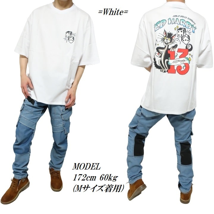 Ed Hardy エドハーディー ed hardy Tシャツ パンサー/13 メンズ