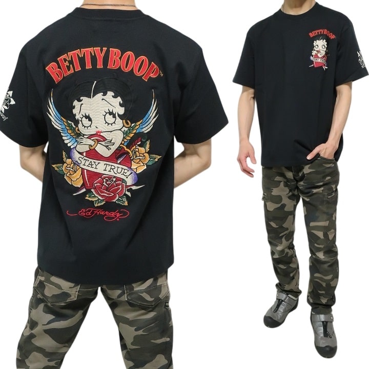 Ed Hardy（エド・ハーディー） ベティーブープ Tシャツ ベティブープ