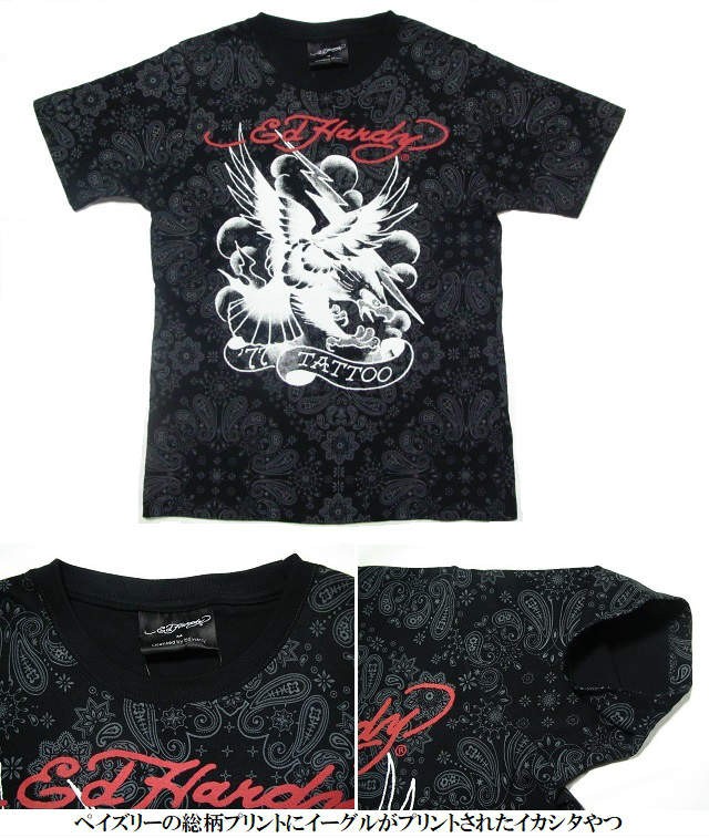 Ed Hardy エドハーディー Tシャツ メンズ ED HARDY 半袖