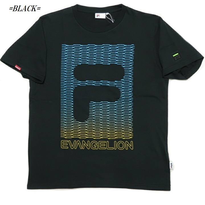 FILA/フィラ エヴァンゲリオン/EVANGELION Tシャツ グラデーション メンズ/レディー...