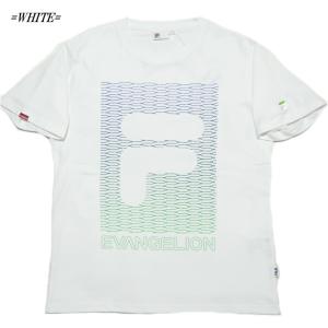 FILA/フィラ エヴァンゲリオン/EVANGELION Tシャツ グラデーション メンズ/レディー...