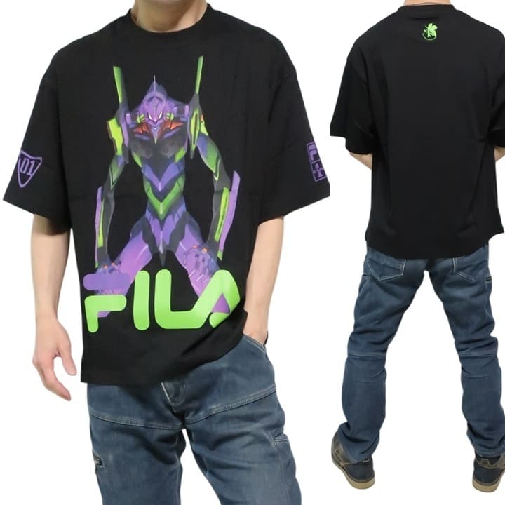 90s エヴァンゲリオン Tシャツ 初号機 シト新生 ブラック Vintage EVANGELION：95 エヴァンゲリオン/EVANGELION 半袖 Tシャツ メンズ 初