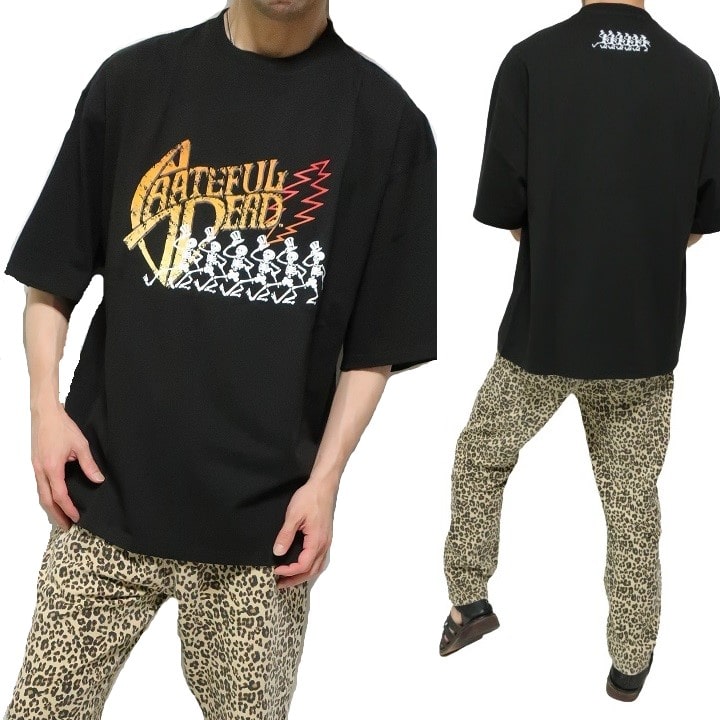 Tシャツ グレイトフルデッド オーバーサイズ ハット スカル/ドクロ ダンス GRATEFUL DE...