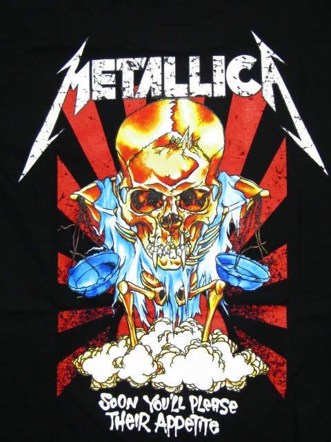 METALLICA（メタリカ） スカル tシャツ メンズ ドクロ 半袖