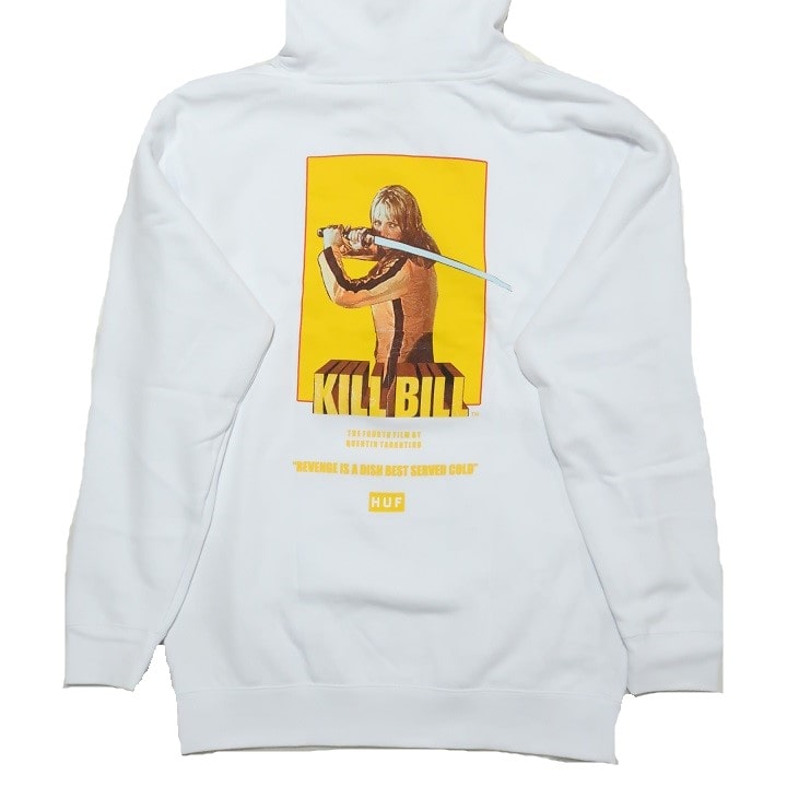 メンズ パーカー HUF KILL BILL キルビル ハフ コラボ プルオーバー 長袖 スウェット トレーナー ストリート ファッション 白  ホワイト : huf20 : シンキロウ・ジャケット - 通販 - Yahoo!ショッピング