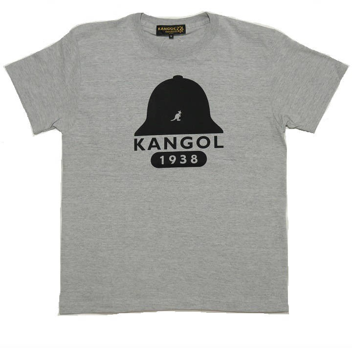 カンゴール/KANGOL Tシャツ メンズ 半袖 ハット グレー M-XL