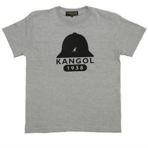 カンゴール/KANGOL Tシャツ メンズ 半袖 ハット グレー M-XL
