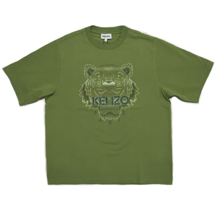 KENZO ケンゾー Tシャツ メンズ ワイドサイズ トップス カットソー カーキ サイズS サイズ...