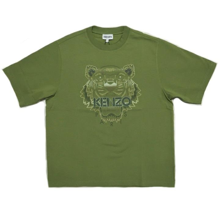 KENZO ケンゾー Tシャツ メンズ ワイドサイズ トップス カットソー カーキ サイズS サイズM サイズL｜shinkirohjacket｜02