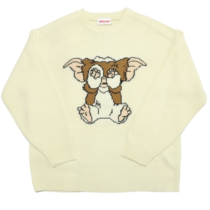 グレムリン Gremlins ニット/セーター ギズモ かわいい 目隠し 長袖 服 グッズ メンズ/レディース キャラクター オーバーサイズ  ライセンス : kya102 : シンキロウ・ジャケット - 通販 - Yahoo!ショッピング