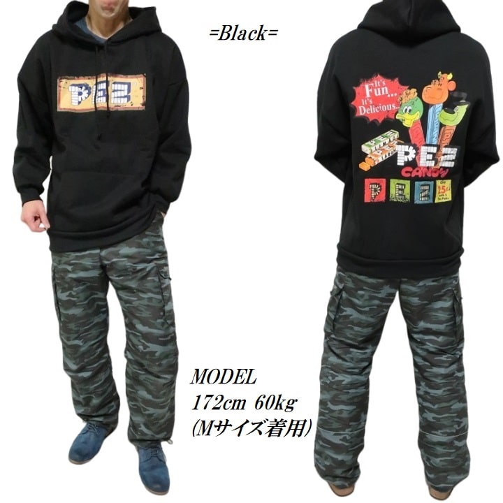 TMD メンズXXL スウェット トレーナー ビッグロゴ PEZ ペッツ