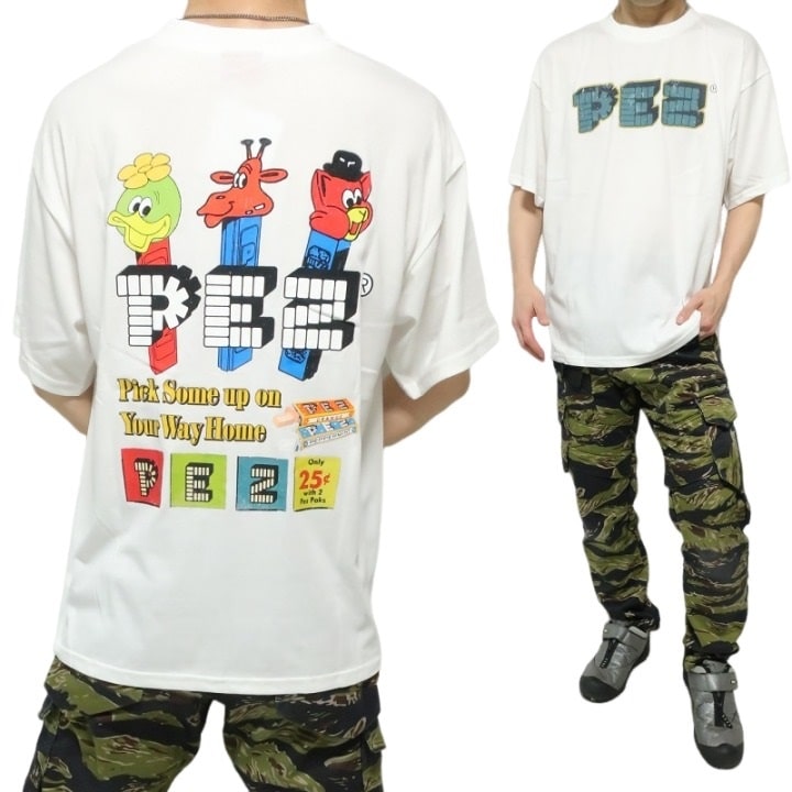 PEZ(ペッツ) Tシャツ 半袖 薄手 服 グッズ オーバーサイズ メンズ レディース ユニセックス...