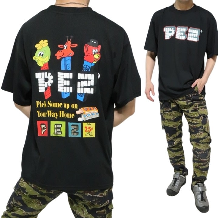 PEZ(ペッツ) Tシャツ 半袖 薄手 服 グッズ オーバーサイズ メンズ レディース ユニセックス...