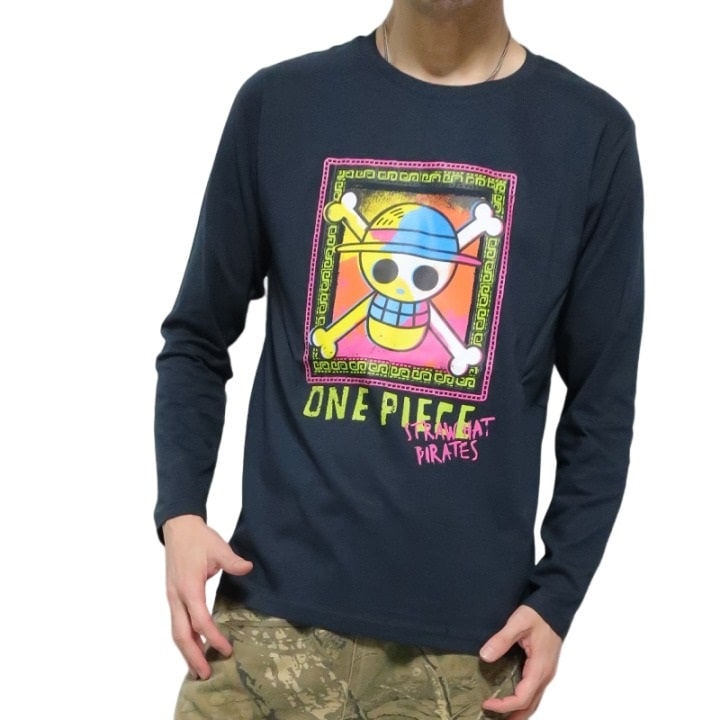 【エドハーディー】タグ付き♡リブロングTシャツ スカル トラ ワンピースUSA製 メンズセレクト ワンピース Tシャツ ロンT 長袖 スカル/ドクロ