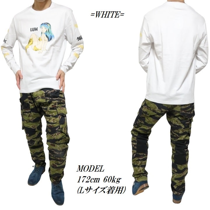 楽天市場】うる星やつら Tシャツ ロンT 長袖 アニメ 小学館 ラム