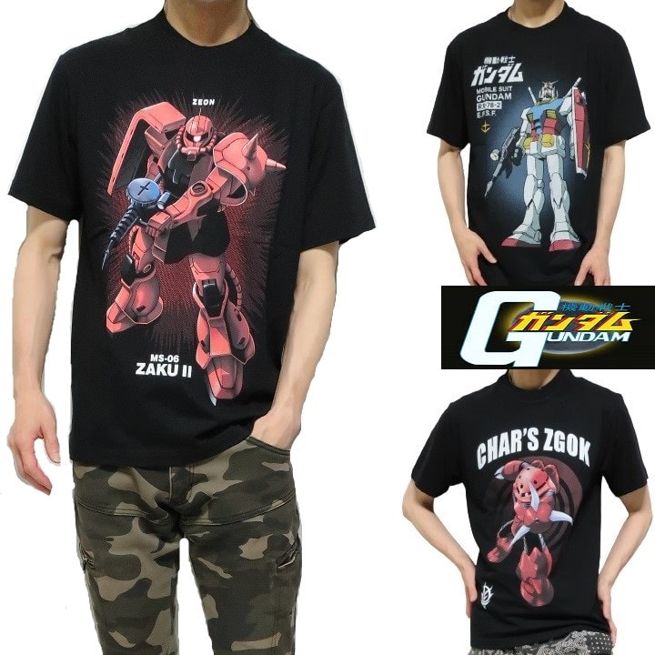 シャア専用 ザク ズゴック ガンダム Tシャツ 半袖 GUNDAM 機動戦士ガンダム ジオン軍 グッズ メンズ/レディース ライセンス : kya70  : シンキロウ・ジャケット - 通販 - Yahoo!ショッピング