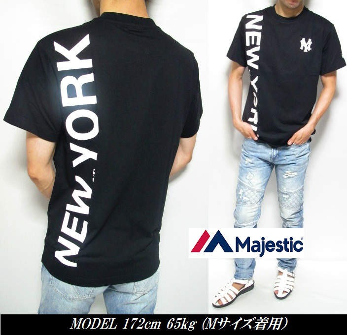 MAJESTIC Tシャツ メンズ ニューヨーク/ヤンキース