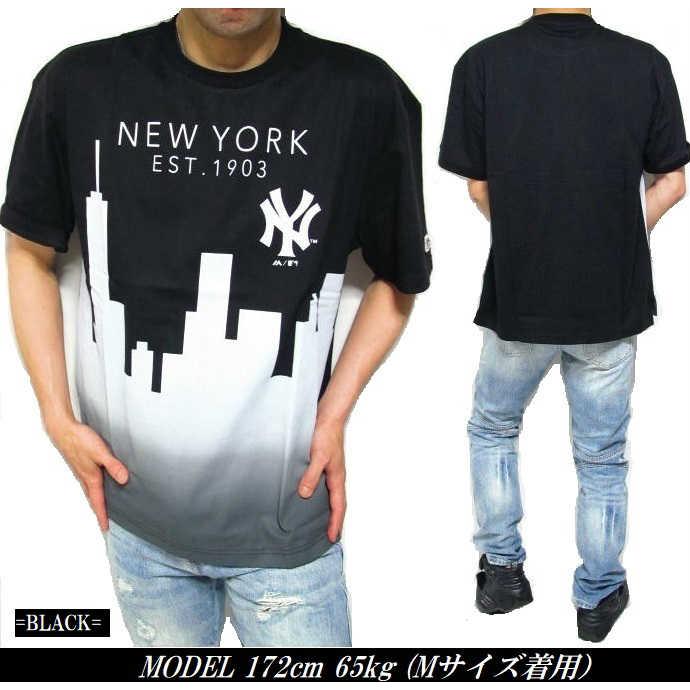 ヤンキース Tシャツ メンズ マジェスティック マンハッタン ニューヨーク｜shinkirohjacket｜02