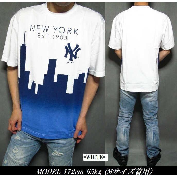 ヤンキース Tシャツ メンズ マジェスティック マンハッタン ニューヨーク｜shinkirohjacket｜03