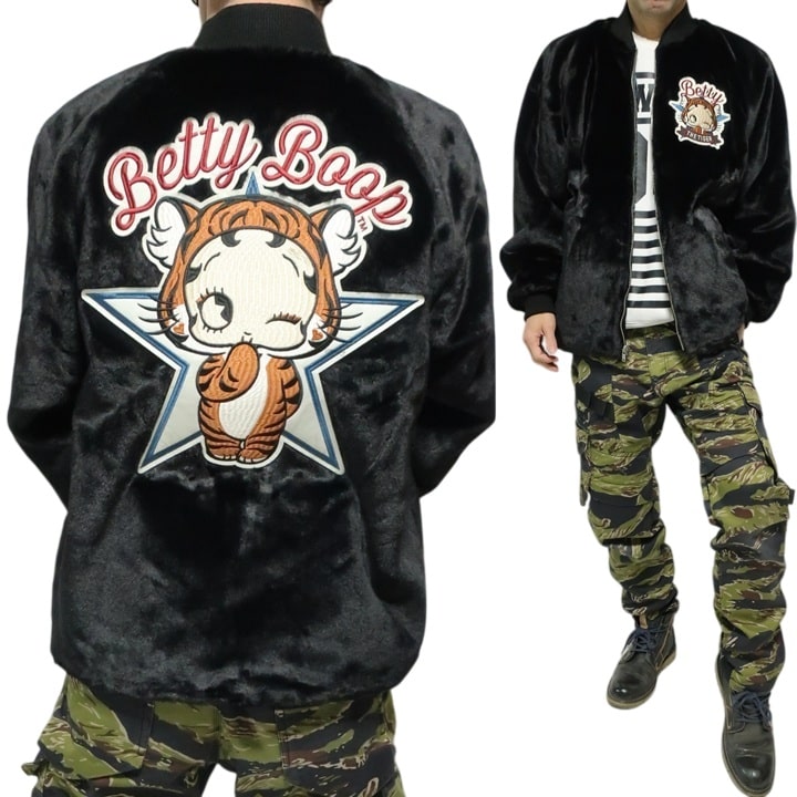 BETTY BOOP（ベティ ブープ） ベティーブープ リバーシブル/スカジャン