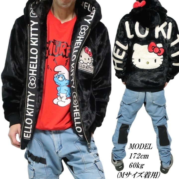 ハローキティ ハローキティ/サンリオ ファージャケット パーカー 耳