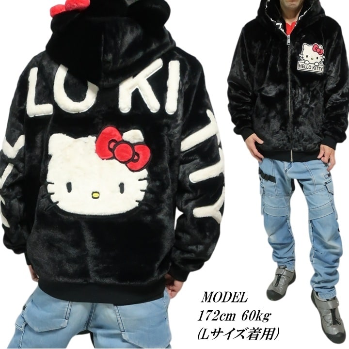 ハローキティ ハローキティ/サンリオ ファージャケット パーカー 耳