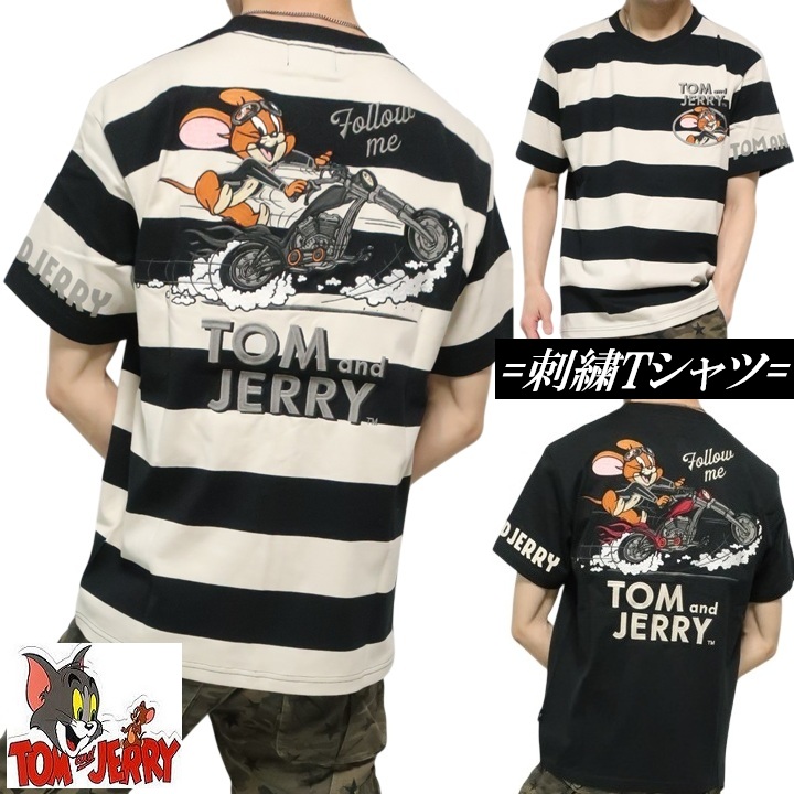 メンズセレクト トムとジェリー TOM & JERRY Tシャツ メンズ 半袖