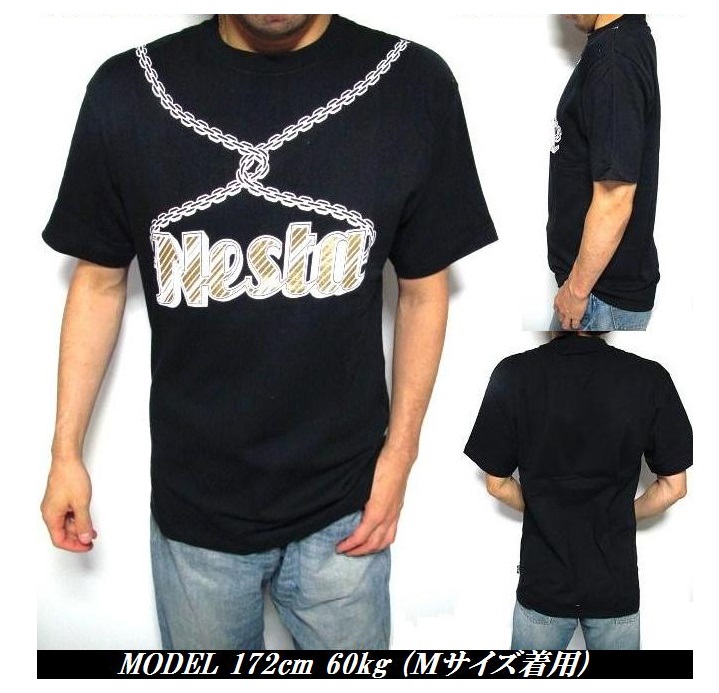 ネスタブランド NESTA BRAND Tシャツ メンズ 半袖 ネックレス/プリント｜shinkirohjacket｜02